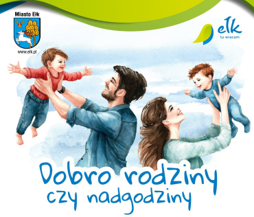 Plakat z okazji Ełckich Dni Rodziny 2024